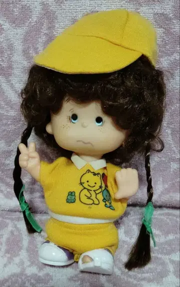 쇼와 레트로 당시 제작 여아 인형 소프트 비닐