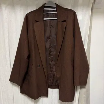 브라운 테일러드 자켓 M 사이즈