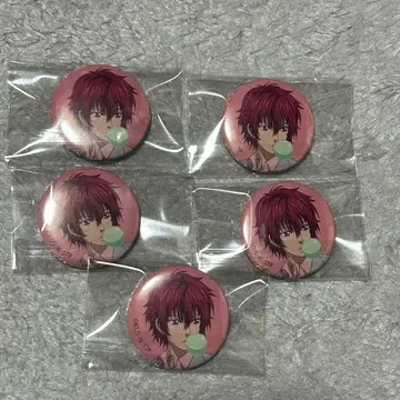테니스의 왕자님 마루이 분타 메모리얼 캔뱃지 5개 세트