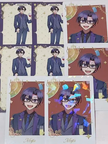 컬러풀 피치 모후 푸피파 트레이딩 카드