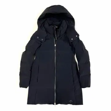 데상트 얼터레인 미즈사와 다운 다운 코트 앵커 후드 블랙 M