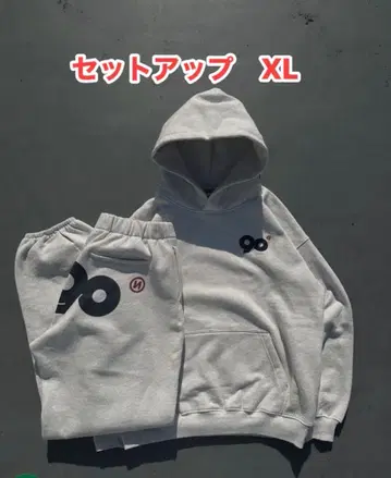 90 Logo Original Hoodie x Sweat Pants XL