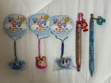 나루미야 캐릭터 샤프&마스코트 벨 묶음 판매 레어