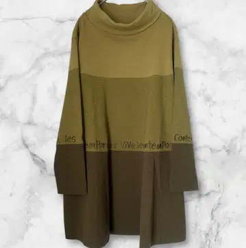 토쿠코 프리미에 볼 오 그린 모 85% 보틀넥 니트 9 사이즈