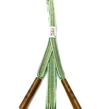 [ 새상품 ] 허리띠 라이트 그린 골드 고토지메 M 에도조리