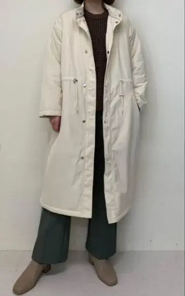 택 포함 새상품 Luxe brille 2way 코트 리버서블