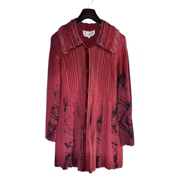 니트 가디건 롱 가디건