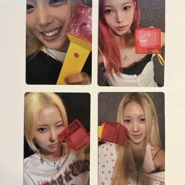 영파씨 응원봉 포카 정선혜 지아나 위연정 한지은