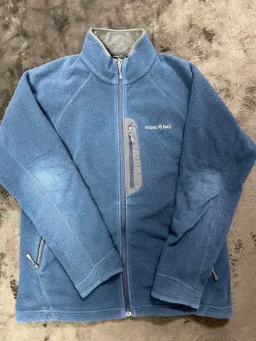 mont-bell CLIMAPLUS 플리스 자켓 파랑