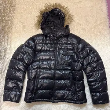 [ Y2K ] UNIQLO 유니클로 다운 자켓 후드 퍼 포함