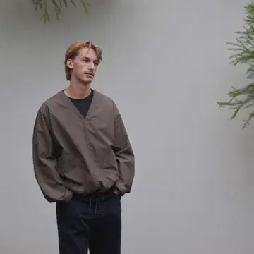 24SS PHIGVEL 오버 스목 풀오버 셔츠