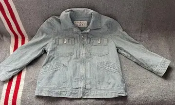 로렌 랄프 로렌 스트라이프 히코리 데님 자켓 M 사이즈