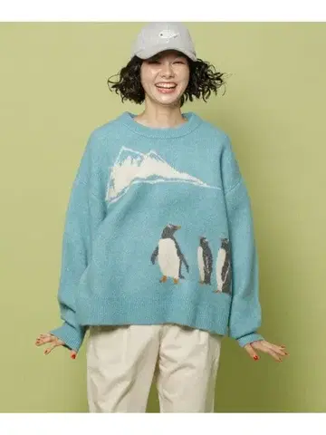 니코앤드 삿포로 동물원 니트 펭귄 애니멀 동물