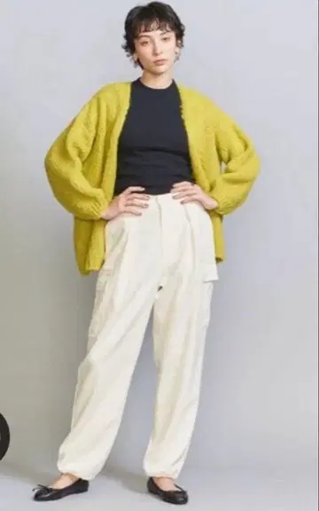 뷰티 앤 유스 트윌 카고 팬츠