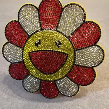 무라카미 다카시 모노노케 교토 반짝이 키링 꽃