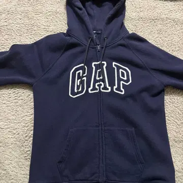 GAP 네이비 풀 집업 후드티