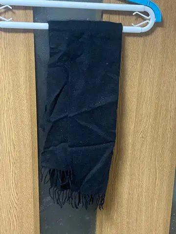 유니클로 캐시미어 머플러 블랙 429508 택 없음 고급