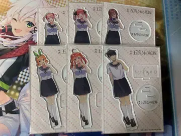 5등분의 신부 다섯 쌍둥이, 전원 타마코 연기합니다! 아크릴 스탠드