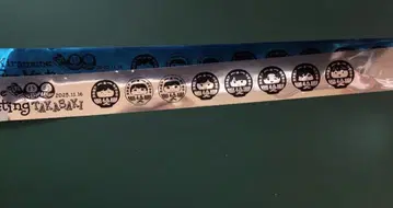 Kiramune 팬미 타카사키 은색 테이프