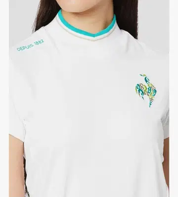 여성용 골프 셔츠 하이넥 새상품