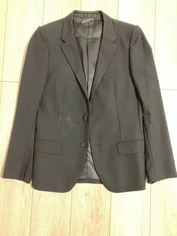 블랙 테일러드 자켓