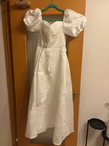 화이트 웨딩 드레스