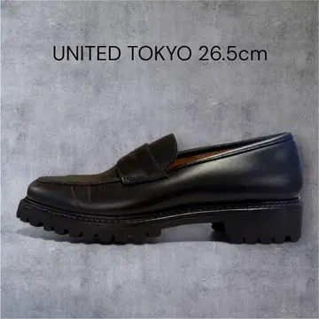 [새상품급] UNITED TOKYO 코인 로퍼 26.5cm Vibram