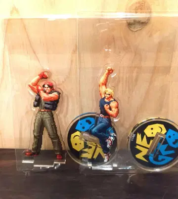 KOF2000 PIXEL 아크릴 스탠드 스트라이커 랄프 듀크