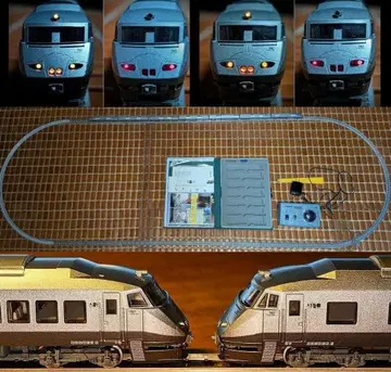 KATO 787 제비 & TOMIX 파워 유닛 & 레일 세트