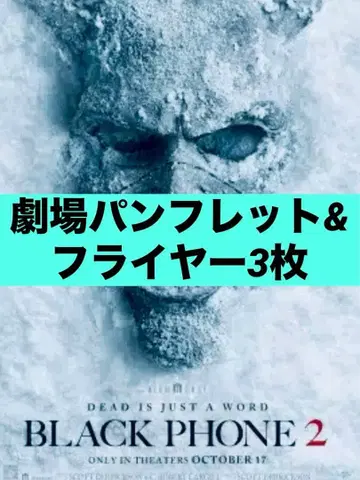 블랙폰2 팜플렛 플라이어 3장 스캇 릭슨 방수 발송