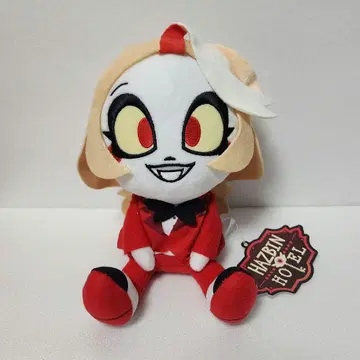 ROUND1 한정판 헬로 해즈빈 호텔 오세요 앉아 봉제 인형 찰리