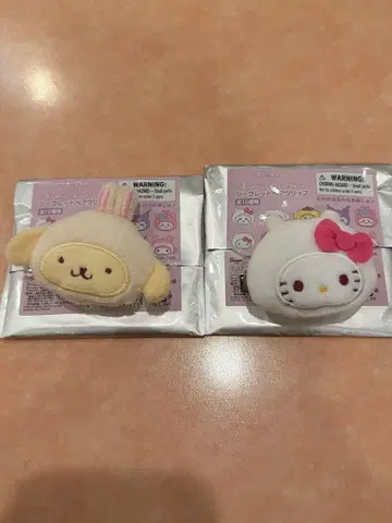 산리오 x 치이카와 앞머리 클립 키티 푸딩