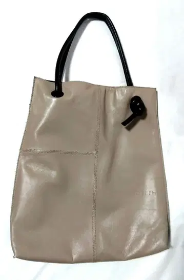 조셉 레더 천연 가죽 모노톤 핸드백