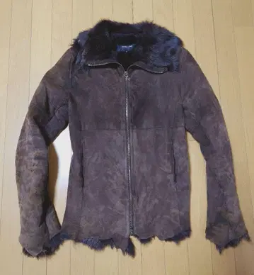 셀락 무스탕 가죽 자켓