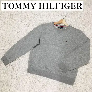 [ 새상품급 ] 타미힐피거 원 포인트 트레이닝복 M 사이즈 그레이