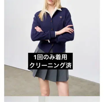 거의 새상품 general idea 가디건 크루넥