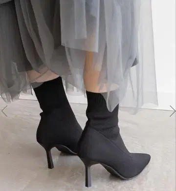 RANDA 소프트 스트레치 니트 삭스 부츠