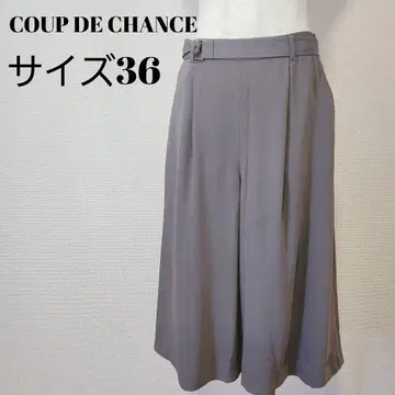 COUP DE CHANCE 그레이 수트 팬츠 36 오피스 봄/여름