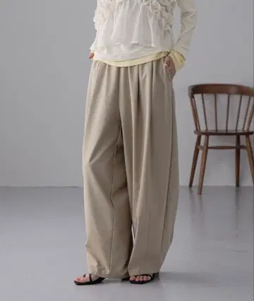 로리즈팜 이지 와이드 코쿤 팬츠