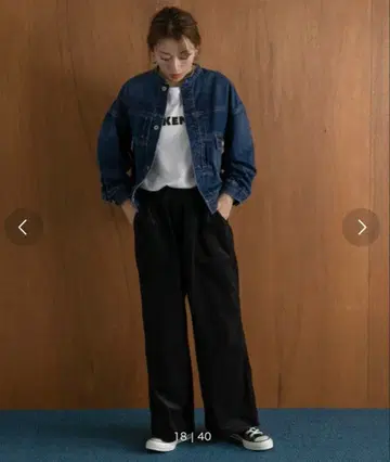 코듀로이 베이커 이지 팬츠