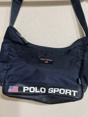 POLO SPORT 네이비 숄더백