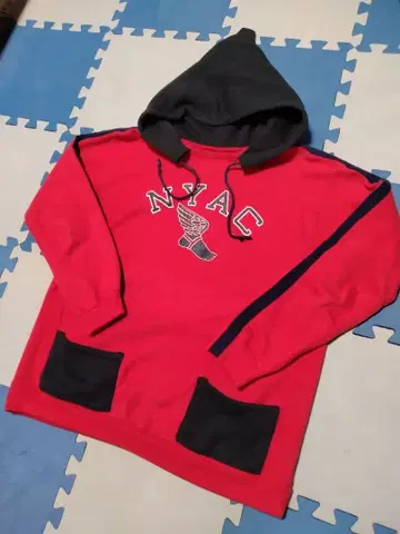 90s 챔피온 리버스 USA제 윙풋 투톤 후가공 후드티