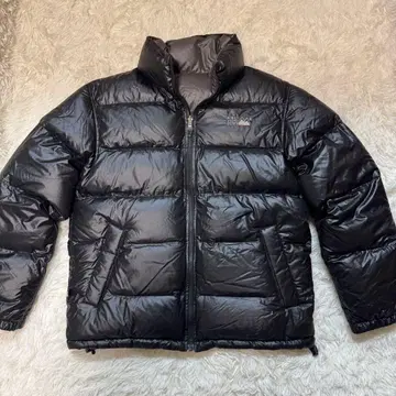 FIRST DOWN USA 리버서블 다운 자켓 블랙 그레이