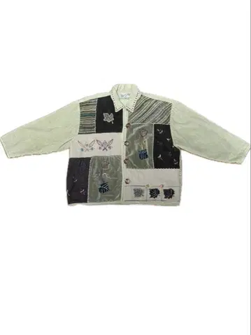 New Directions Plus 패치워크 셔츠 3X