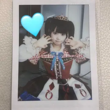 무지개 깃털 미니 카드놀이 의상 란폴라로이드