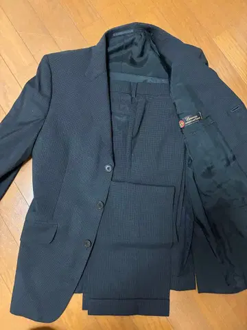 폴 스미스 블랙 수트 자켓과 팬츠 세트