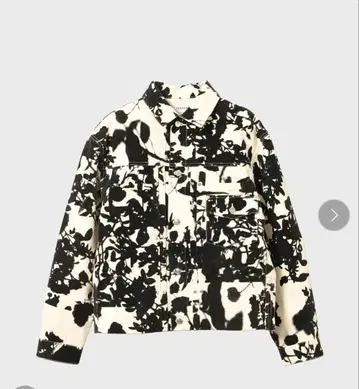 TANAKA THE JEAN JACKET BLACK ROSE