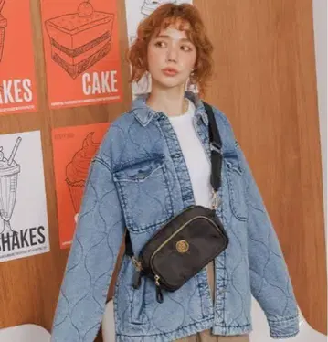 ZARA 도톰한 데님 퀼팅 자켓