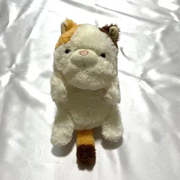 봉제 인형 펀바루즈 미케 고양이 L 사이즈 등 근육 교정