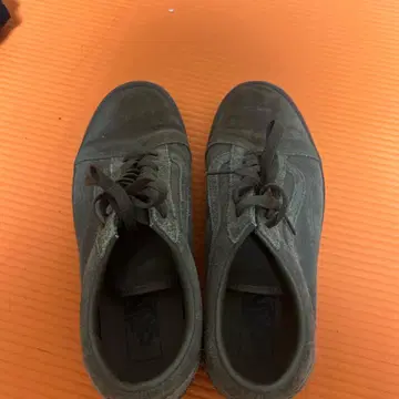 Vans 그레이 스웨이드 스니커즈